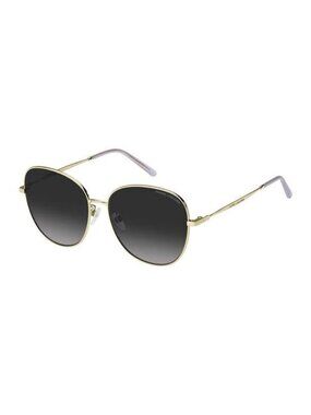 New Authentic Marc Jacobs Women's Gold Lilac Square Acetate Sunglasses
